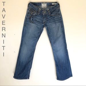TAVERNITI SO JEANS Distressed Jeans